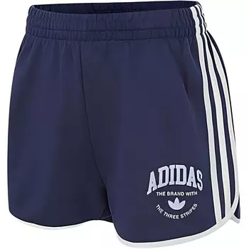 Повседневные шорты женские темно-синие Adidas
