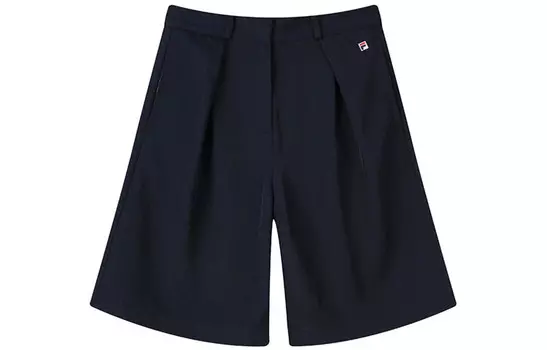 Повседневные шорты женские темно-синие Fila