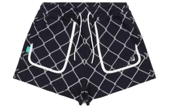Повседневные шорты женские темно-синие Fila