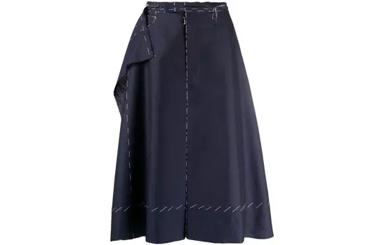 Повседневные шорты женские темно-синие Maison Margiela