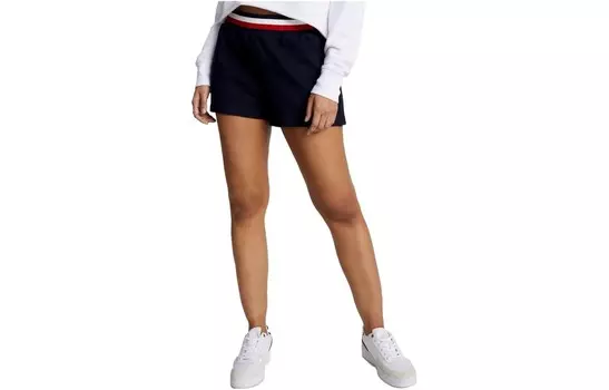 Повседневные шорты женские темно-синие Tommy Hilfiger