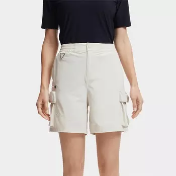 Повседневные шорты женские верблюжьего цвета Fila