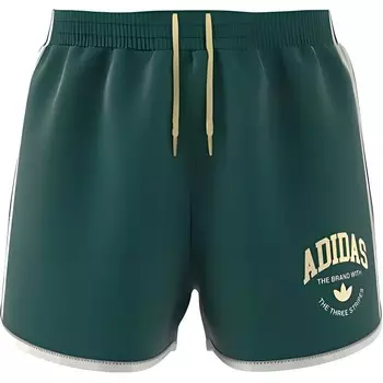 Повседневные шорты женские зеленые Adidas Originals
