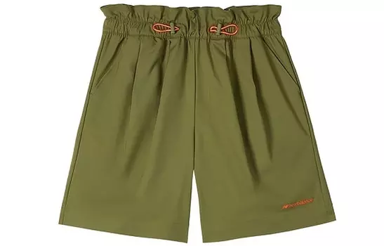 Повседневные шорты женские зеленые New Balance