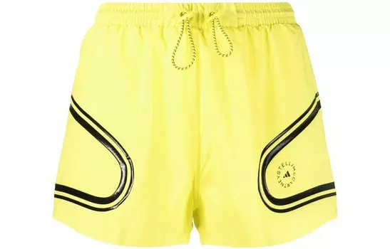 Повседневные шорты женские желтые Adidas
