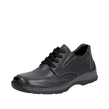 Повседневные туфли на шнурках Rieker Lace-Up Shoes, черный