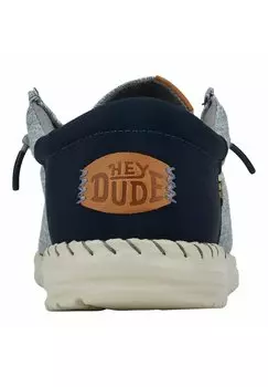 Повседневные туфли на шнуровке HEYDUDE, голубой