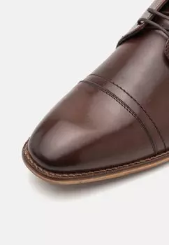 Повседневные туфли на шнуровке Leather Pier One, темно-коричневые