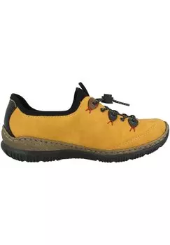 Повседневные туфли на шнуровке Rieker, желтый