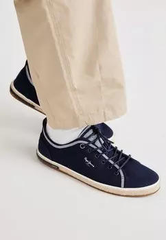 Повседневные туфли на шнуровке SAMOA SMART Pepe Jeans, темно-синий