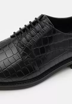 Повседневные туфли на шнуровке Zign, черные