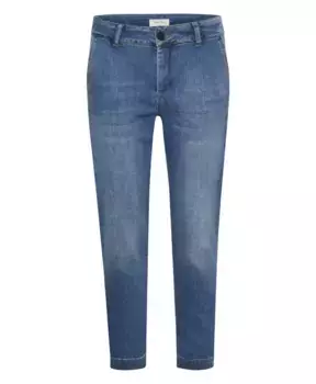 Повседневные укороченные джинсы Part Two, синий