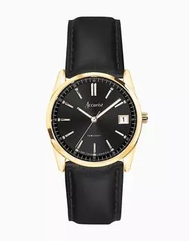 Повседневные женские часы черного цвета Accurist