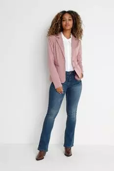 Повседневный блейзер Anett Cream, розовый
