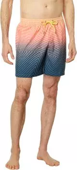 Повседневный изогнутый логотип Volley 17 дюймов Quiksilver, цвет Midnight Navy