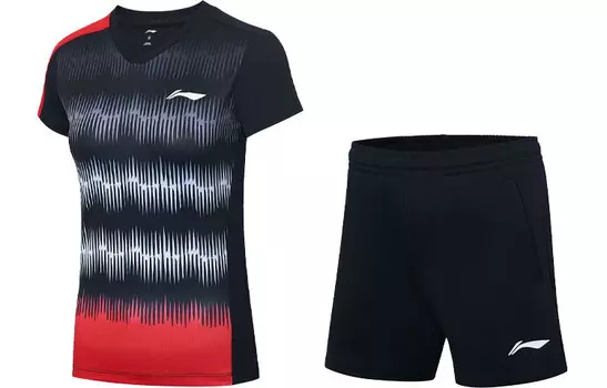 Повседневный комплект для бадминтона, женский Lining