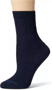 Повседневный комплект из мериносовой шерсти Cable Zero Cushion Smartwool, цвет Deep Navy Heather