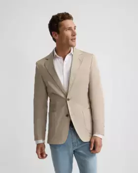 Повседневный мужской блейзер Silbon, бежевый