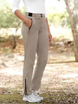 Повседневный образ Функциональные брюки Casual Looks, цвет Schlamm