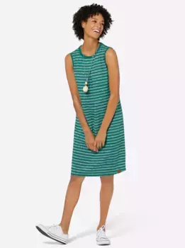 Повседневный образ Платье из джерси "Платье из джерси" Casual Looks, белый