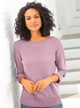 Повседневный образ Свитер с рукавами 3/4 "Пуловер" Casual Looks, цвет Altros