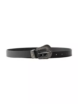 Повседневный ремень Bershka Belt, черный