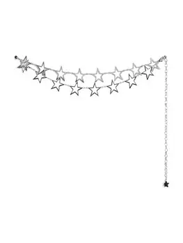 Повседневный ремень Bershka Belt, серебряный