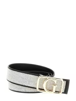 Повседневный ремень GUESS Belt Sebina, кремовый