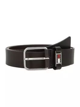 Повседневный ремень Tommy Jeans Belt Scanton 3.5, темно-коричневый