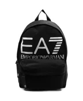 Повседневный рюкзак с логотипом Emporio Armani Ea7, черный