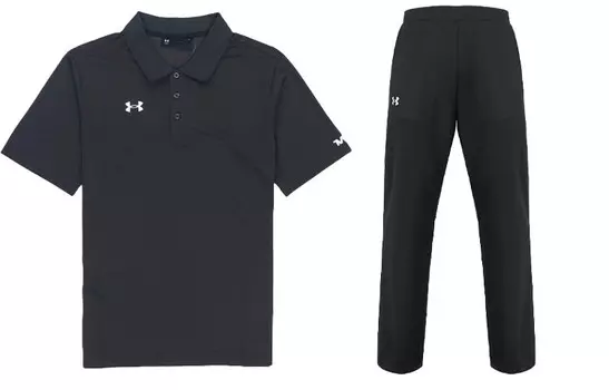 Повседневный спортивный мужской комплект темно-серый Under Armour, темно-серый