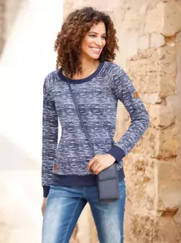 Повседневный свитер Casual Looks, синий