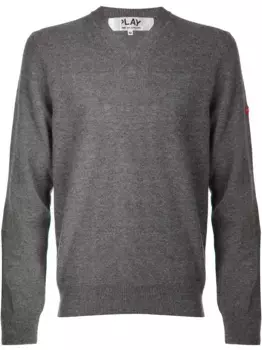 Повседневный свитер Comme Des Garons Play, серый