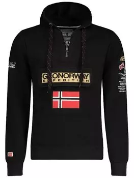 Повседневный свитер Geographical Norway, черный