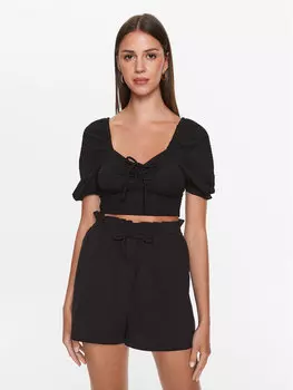 Повседневный топ Edited, черный