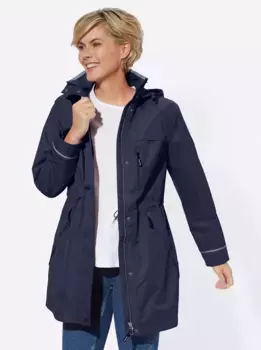 Повседневный вид. Функциональная куртка с капюшоном Casual Looks, цвет морской волны