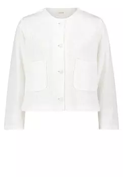 Повседневный жакет с круглым вырезом Cartoon, белый