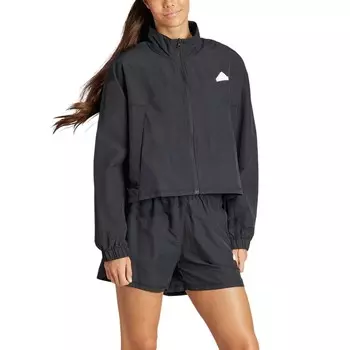 Повседневный женский спортивный костюм черного цвета Adidas