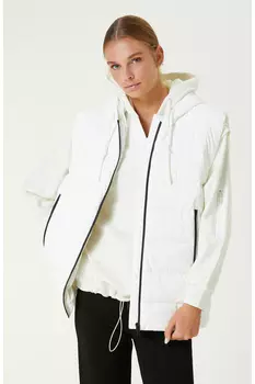 Повседневный жилет N-Tech Off-White Puffer Network, белый