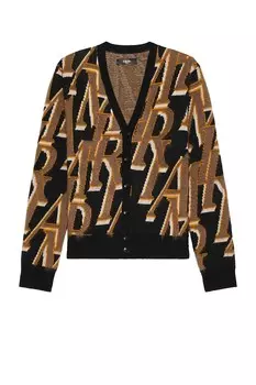 Повторный кардиган Amiri, черный