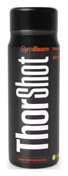 Повышение физической работоспособности с кофеином GymBeam Thor Shot