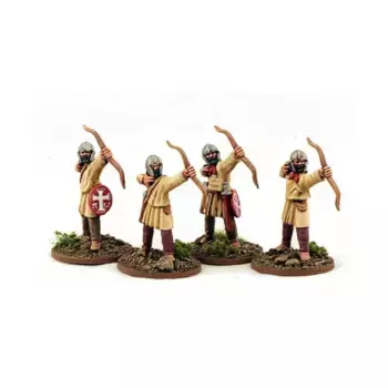 Позднеримские лучники – над головой, Gripping Beast Miniatures - Late Romans, Huns & Sussanid Persians (28mm)