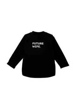 Поздравительная рубашка с длинным рукавом, овощи от Марии Кёниг BABY SWEETS, цвет Schwarz Jahre