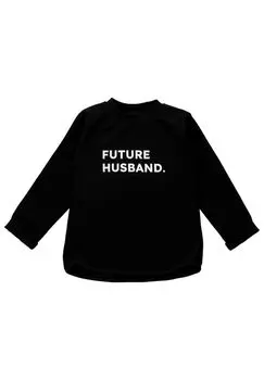 Поздравительная рубашка с длинным рукавом, овощи от Марии Кёниг BABY SWEETS, цвет Schwarz Jahre