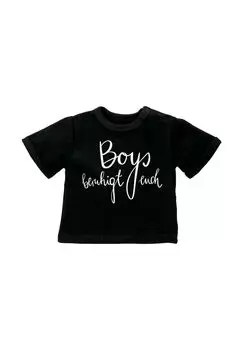 Поздравительная рубашка с коротким рукавом, овощи от Марии Кёниг BABY SWEETS, цвет Schwarz Jahre