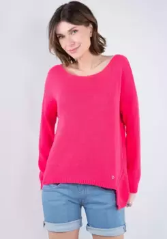 Пожалуйста, джинсовый свитер с круглым вырезом, один размер Please Jeans, цвет 1340-Fu X Ia