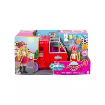 Пожарная машина Barbie Chelsea HCK73