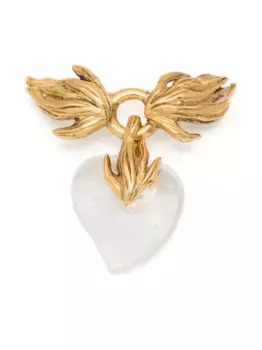 Позолоченная брошь Goossens, золотой