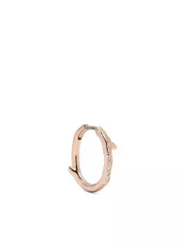 Позолоченная серьга-кольцо Cherry Branch Shaun Leane, розовый