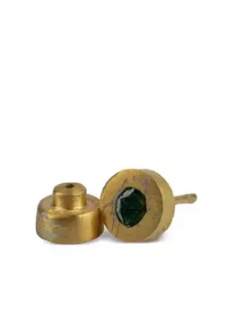 Позолоченная серьга с бриллиантом Parts of Four, золотой